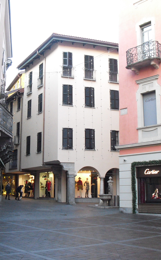 Lugano Innenstadt perfekt zum Shoppen